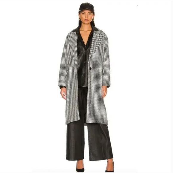 Lita By Ciara Black Wanted Wide Leg Leather Pants NWT